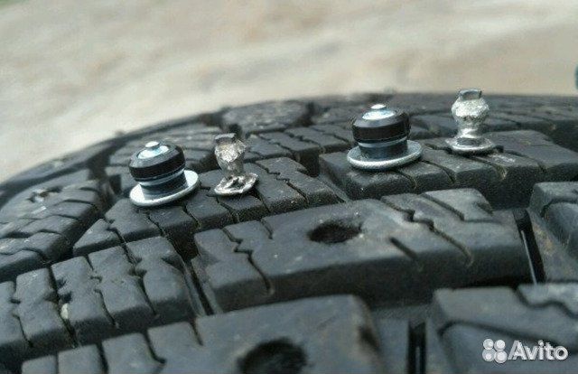 Шипование колёс