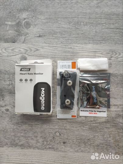 Нагрудный датчик пульса Magene H303