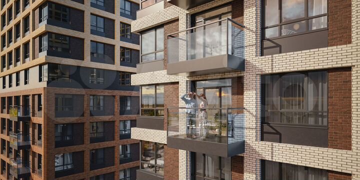 1-к. квартира, 32,6 м², 12/21 эт.