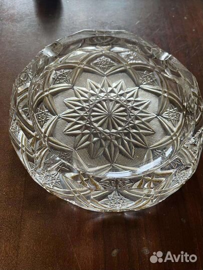 Пепельница хрустальная СССР