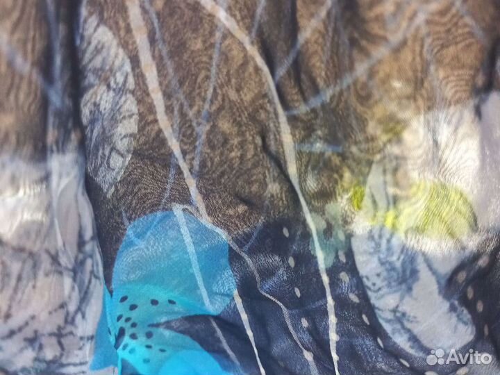 Отрез ткани 1,5м шелк - шифон Италия