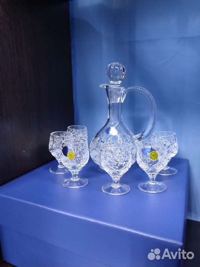 Набор для ликера графин + 6 рюмок
