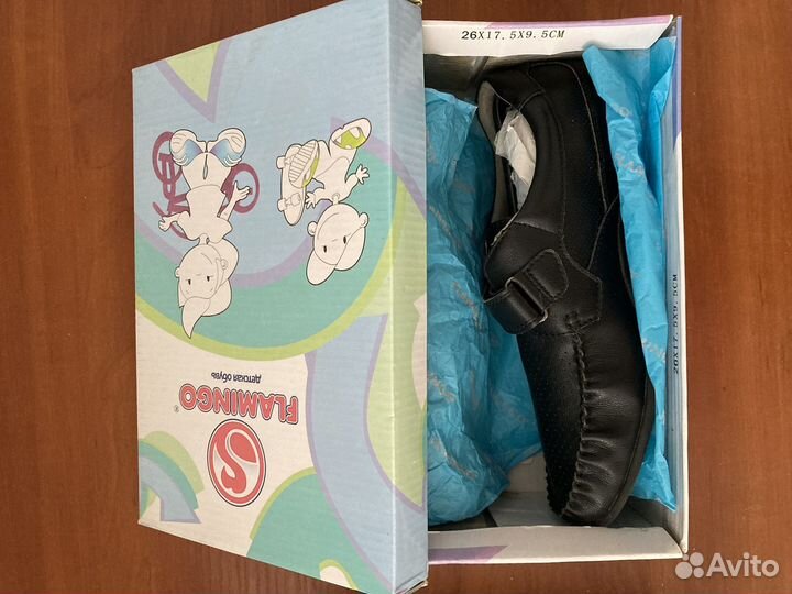 Туфли мужские подростковые
