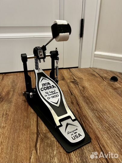 Новая Педаль iron cobra d-900 для бас барабана