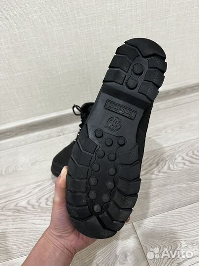 Ботинки Timberland мужские черные размер 40