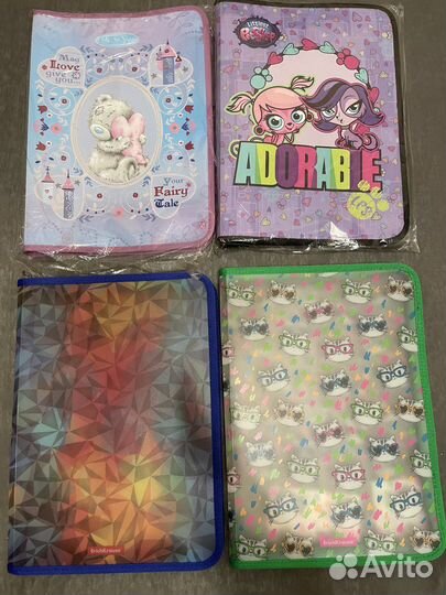 Папки А4 на молнии