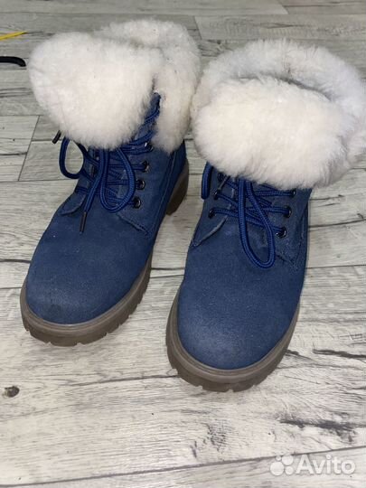 Ботинки для девочки зимние 33