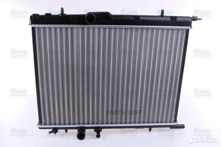 Радиатор двигателя peugeot 206 98-06