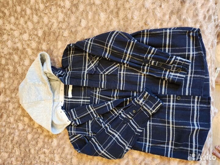 Рубашка с капюшоном Zara для мальчика