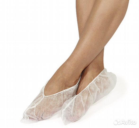 Одноразовые носочки в индивидуальной упаковке