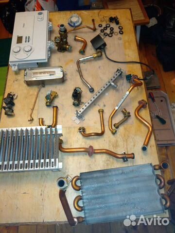 Запчасти vaillant 24кВт turbo, atmo бу