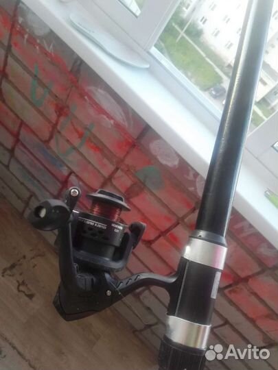 Удочка телескопическая с катушкой