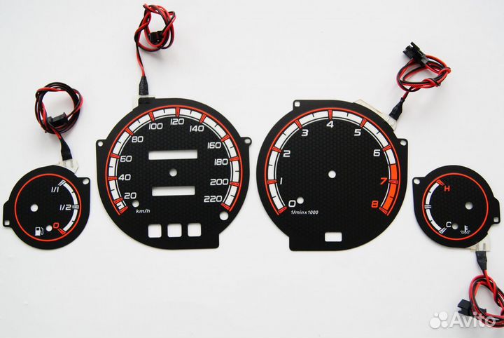 Daewoo Leganza Тюнинг шкалы приборов