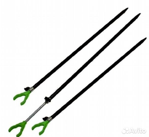 Подставка V-образная под удочку, металл, 65-115 см