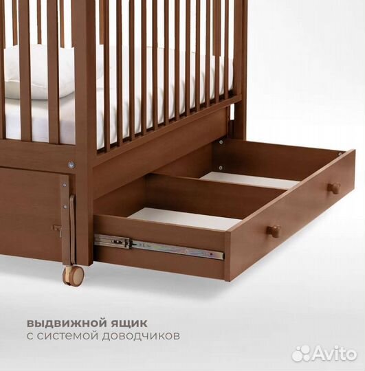 Детская кроватка Nuovita с ортопедическим матрасом