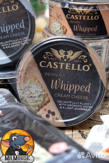 Мягкие сыры из Европы, сыр Кастелло из Дании