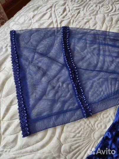 Платье с шубой