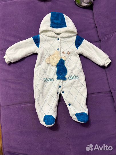 Комбинезон детский 68 74 80 в хорошем состоянии