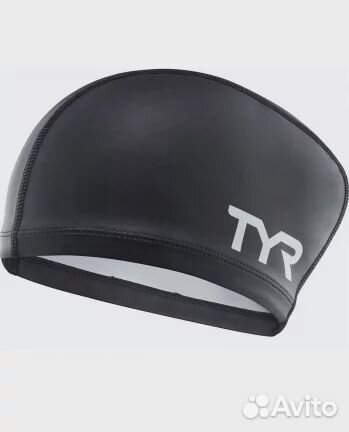 TYR Long Hair Silicone Comfort Swim Cap