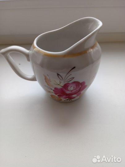 Молочник фарфор СССР