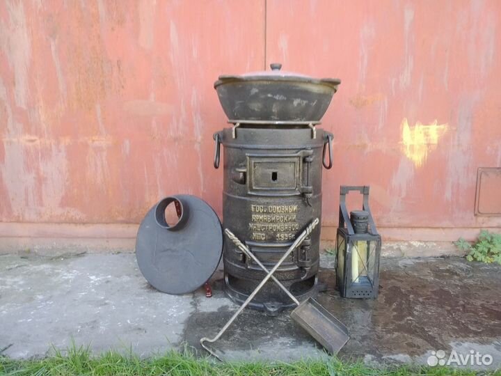 Печка буржуйка чугун Армавирская Каганович