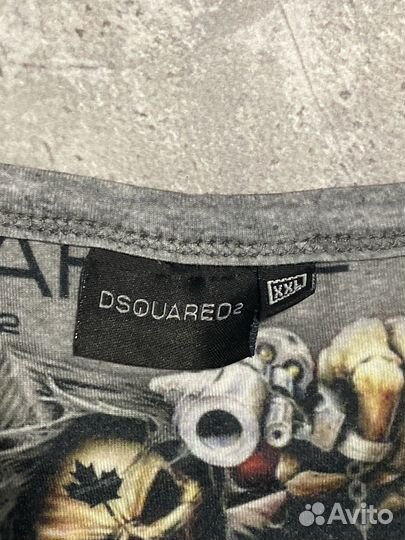 Футболка dsquared2 affliction оригинал