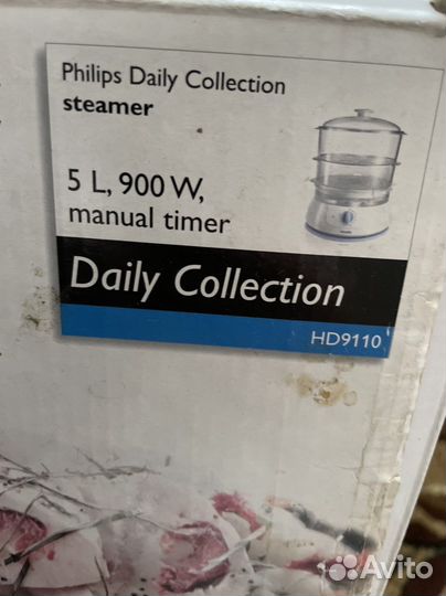 Пароварка philips