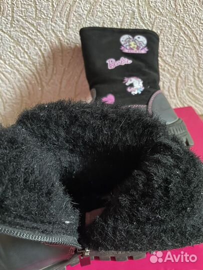 Зимние сапожки для девочки 26