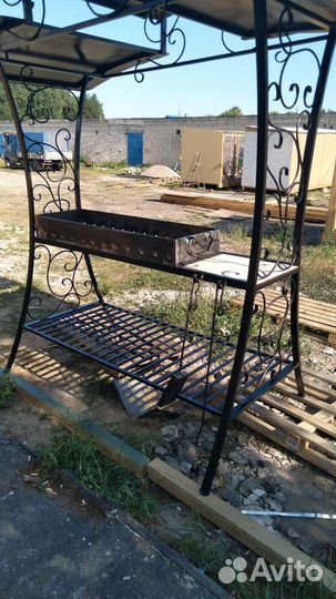 Кованые мангалы Беседки