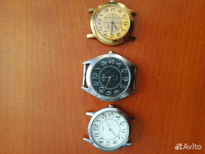 Часы Луч СССР 3шт. в ремонт