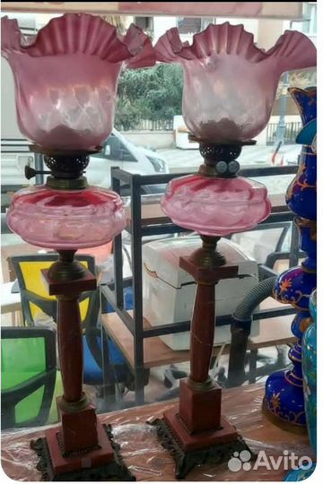 Керосиновые лампы старинные