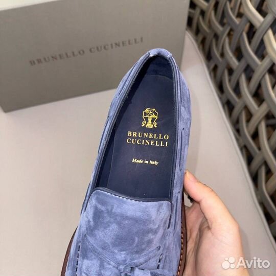 Brunello cucinelli лоферы мужские