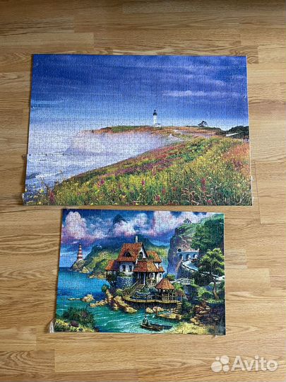 Заклеенные пазлы