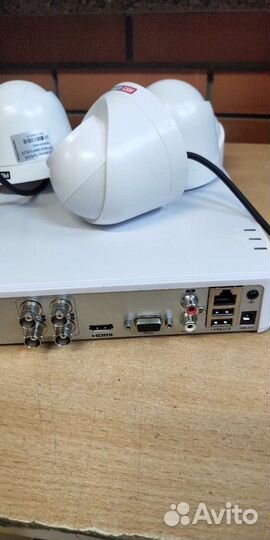 Видеонаблюдение 4 камеры