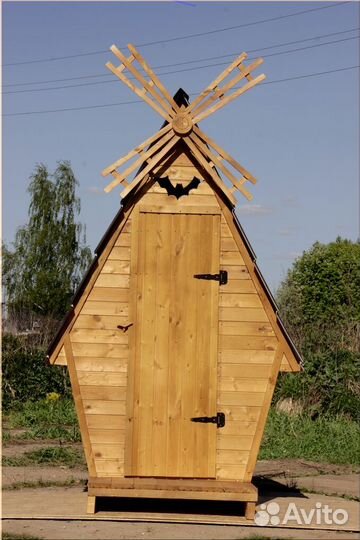 Дачный туалет с установкой TOP229