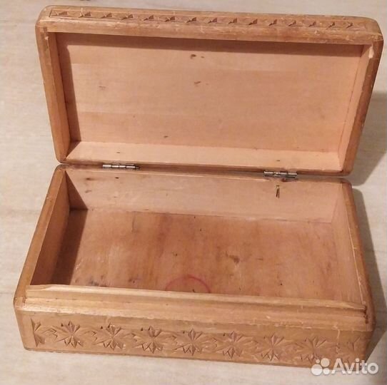 Шкатулка деревянная СССР