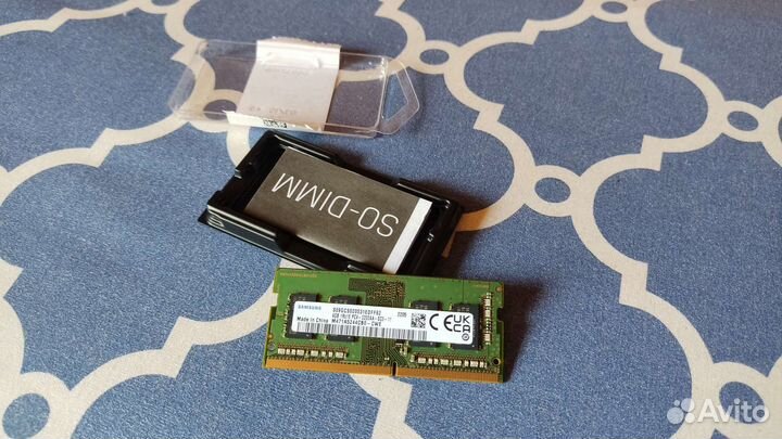 Озу Samsung для ноутбука ddr4 4gb 3200Mhz