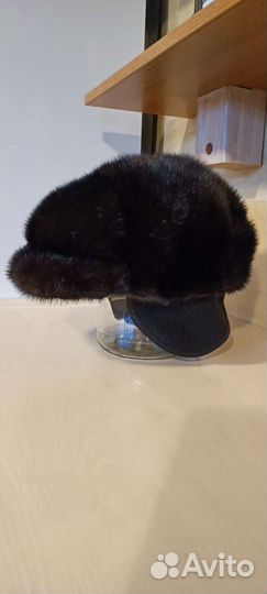 Меховая мужская кепка