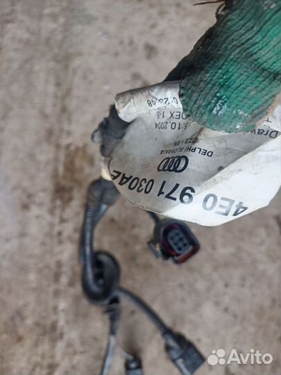 Провода передней правой двери Ауди А8 4E0971030AE