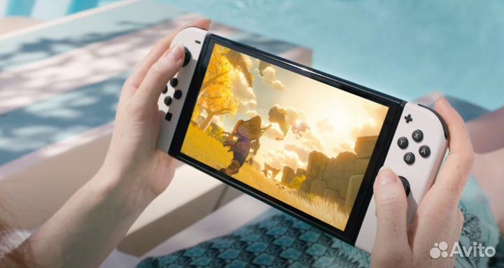 Nintendo Switch oled прошитая чипом picofly