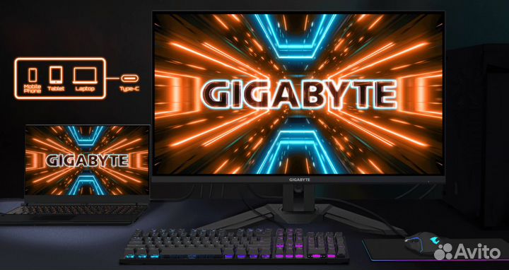 Gigabyte M32U 31.5' 144Hz 4K, Type-C, hdmi 2.1 x2