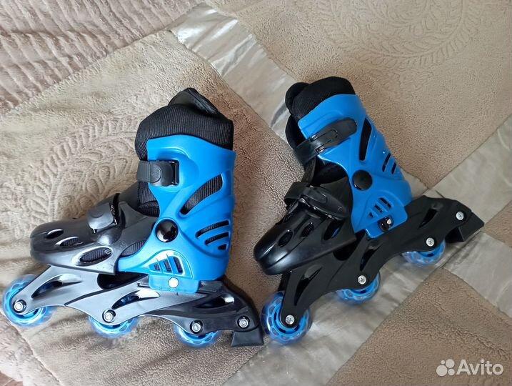 Роликовые коньки детские раздвижные