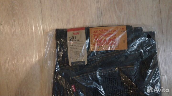Levi's 501 Original 36/36 STF Джинсы из США