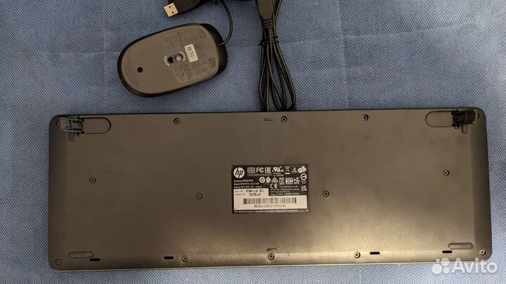 Комплект: клавиатура HP KU-1156 и мышь HP 67266