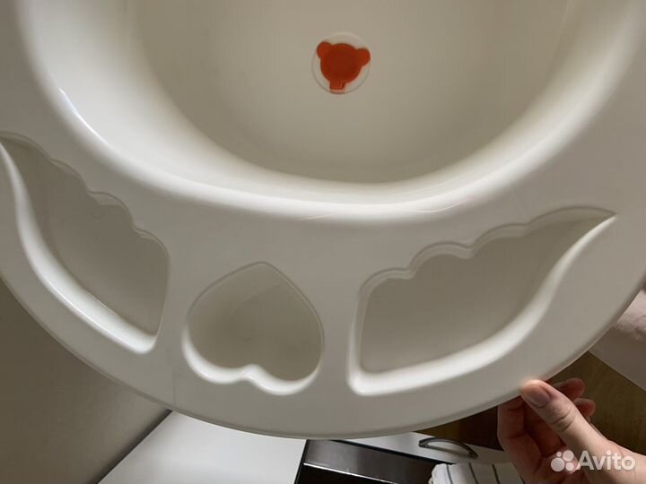 Детская ванночка для купания на ножках + горка