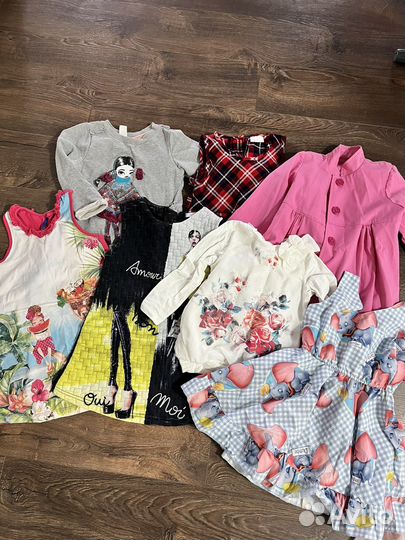 Детские вещи для девочки 110 116