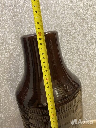 Керамическая ваза времен СССР, 60 см в высоту