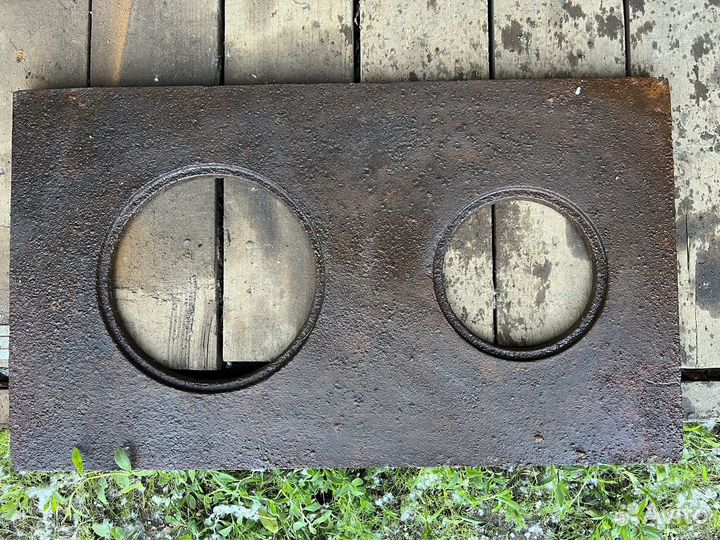 Плита печная чугунная