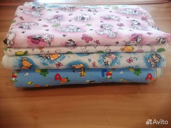 Ткань фланель детская
