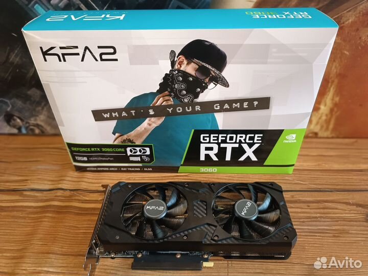 RTX 3060 12 GB KFA2 в идеальном состоянии